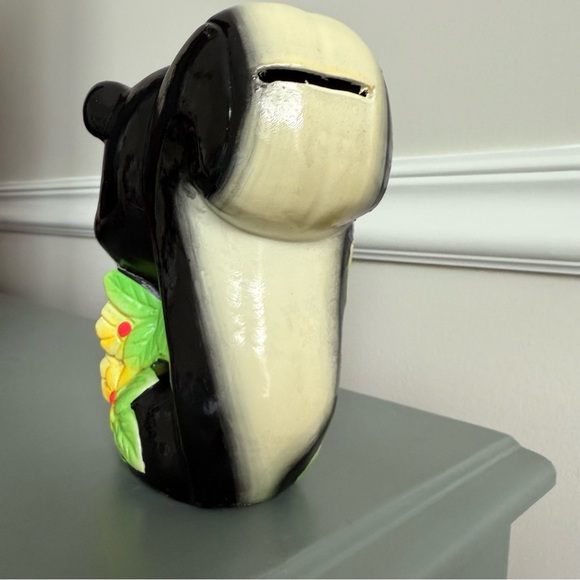 Set of 2 antique skunk banks - Picture 5 of 15